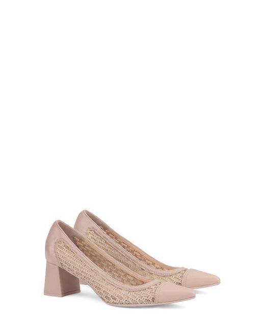 Agl Attilio Giusti Leombruni Pink Lucia Pointed Toe Pump