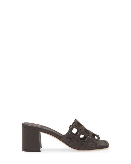 Ferragamo Brown Abili T-Strap Sandal