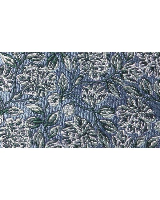 Nordstrom Blue Sarick Floral Jacquard Silk Tie for men