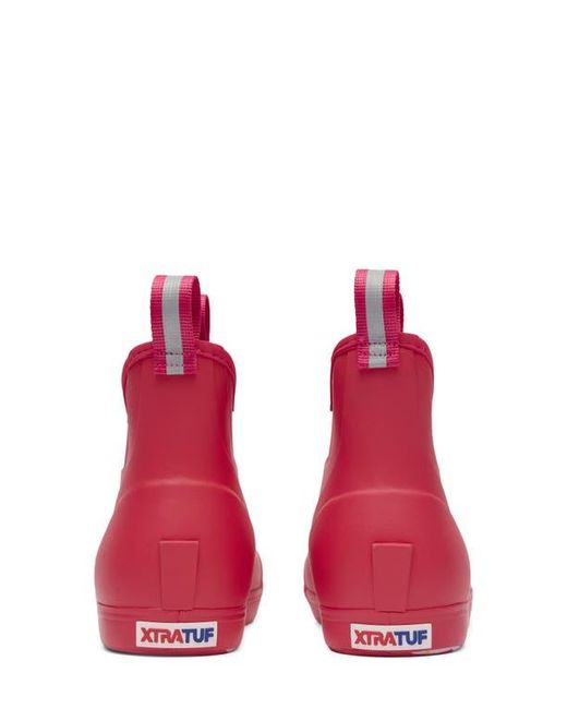 XtraTuf Red 6-Inch Ankle Deck Boot