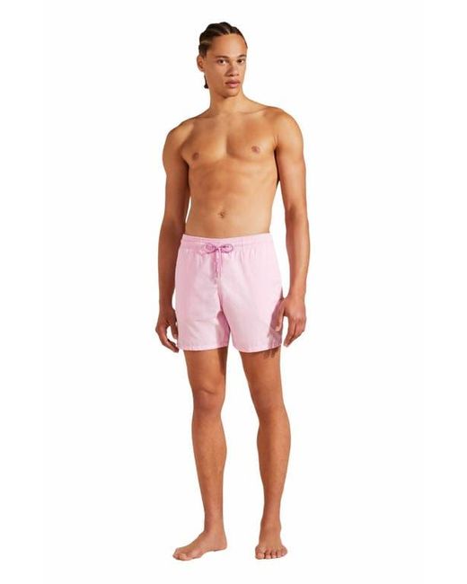 Vilebrequin Pink Solid Swim Trunks for men