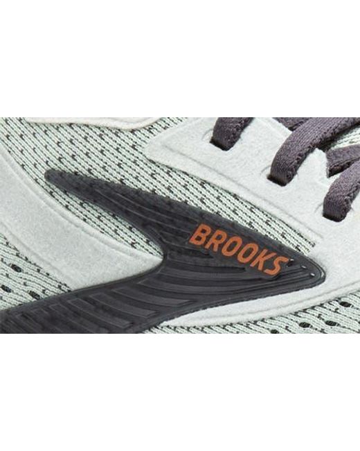 Brooks White Adrenaline Gts 24 Running Shoe