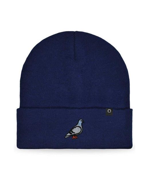 Alix Blue Pigeon Beanie Cap for men