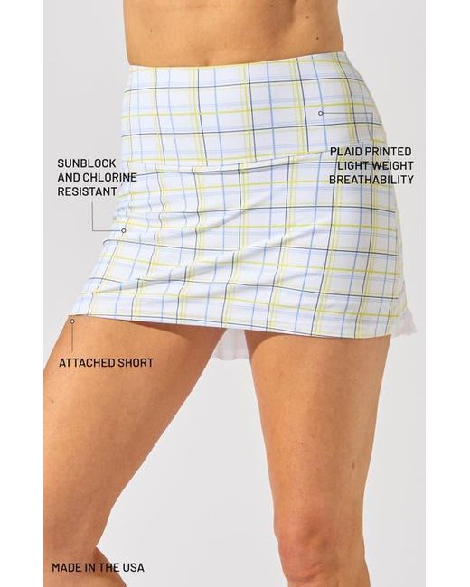 Bobbe Active White Cute As A Bunny Skirt