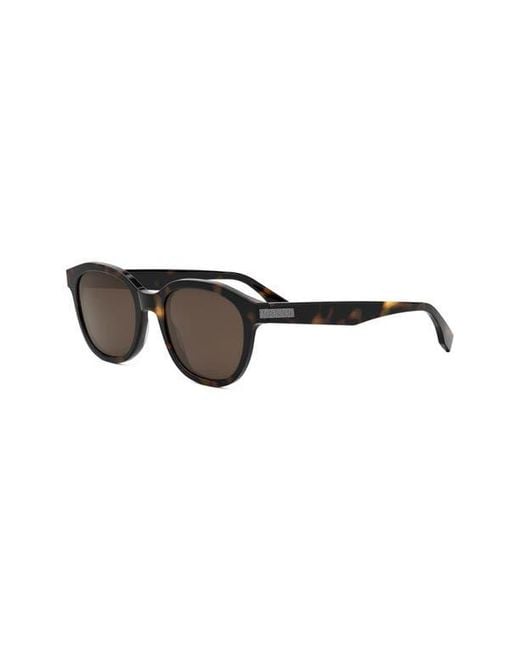 Fendi Multicolor Essential 52Mm Rectangular Sunglasses for men