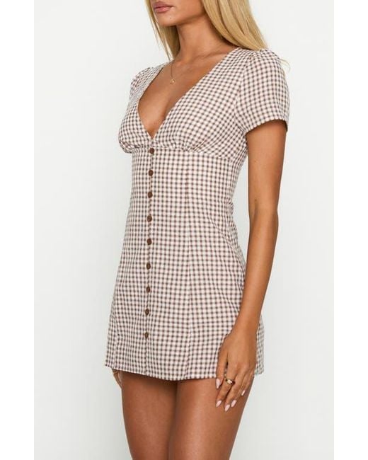 Princess Polly Multicolor Loveliness Check Playsuit