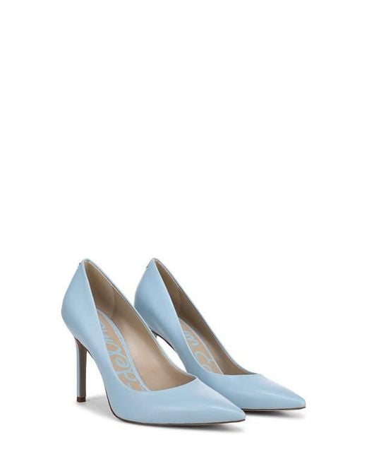 Sam Edelman Blue Hazel Pointed Toe Pump