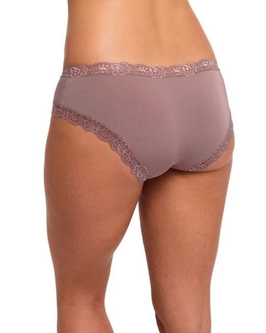 Fleur't Purple Iconic Boyshorts