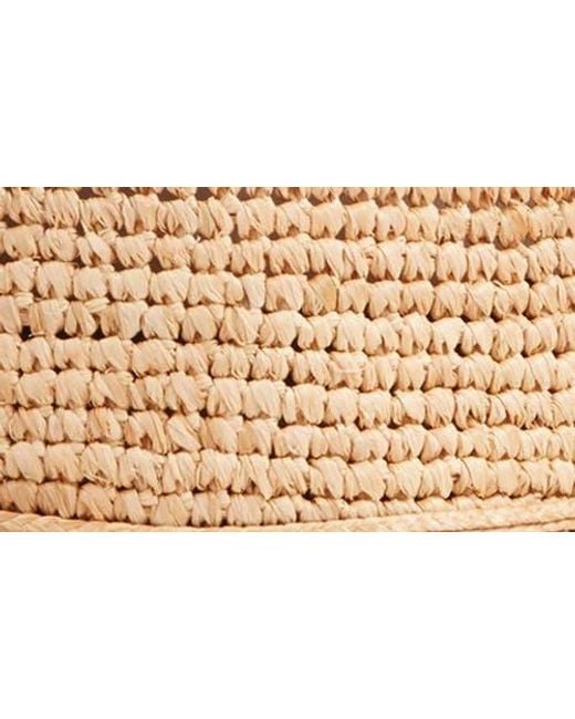 Rag & Bone Natural Woven Raffia Bucket Hat