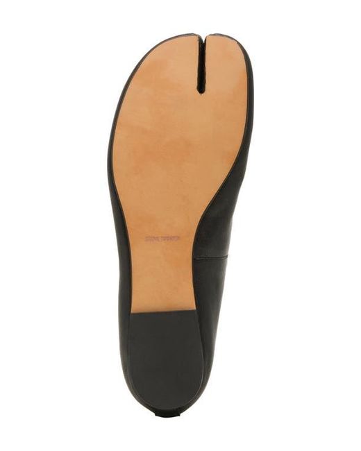 Steve Madden Black Calico Split Toe Ballet Flat