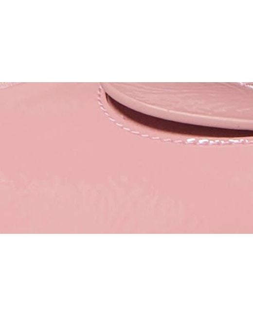 Kate Spade Pink Lover Crinkle Patent Leather Slingback Pump