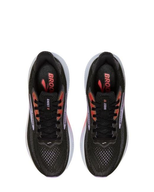 Brooks White Ghost 17 Running Shoe