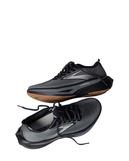 Brooks Black Hyperion 3 Running Shoe for men