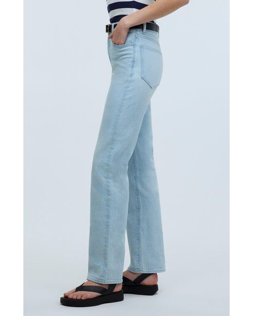 Madewell Blue The '90s Straight Jeans