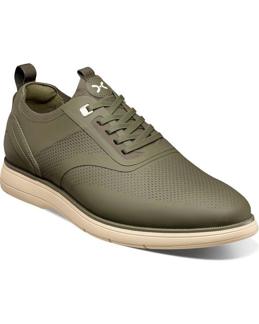 Stacy Adams Green Everidge Pull-On Sneaker for men
