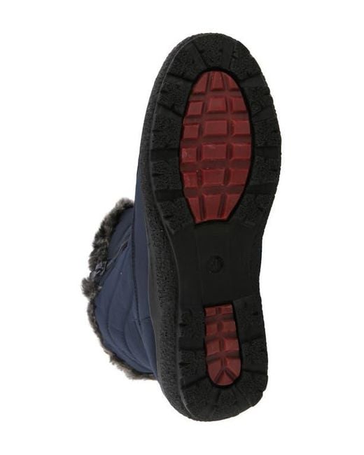 Flexus by Spring Step Black Persenia Waterproof Winter Boot