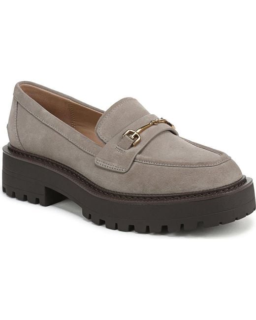 Sam Edelman Gray Leah Platform Loafer