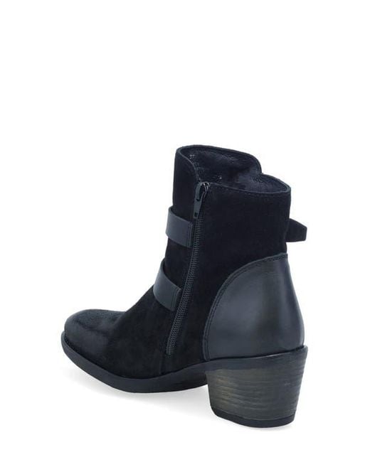 Miz Mooz Blue Dayla Moto Bootie