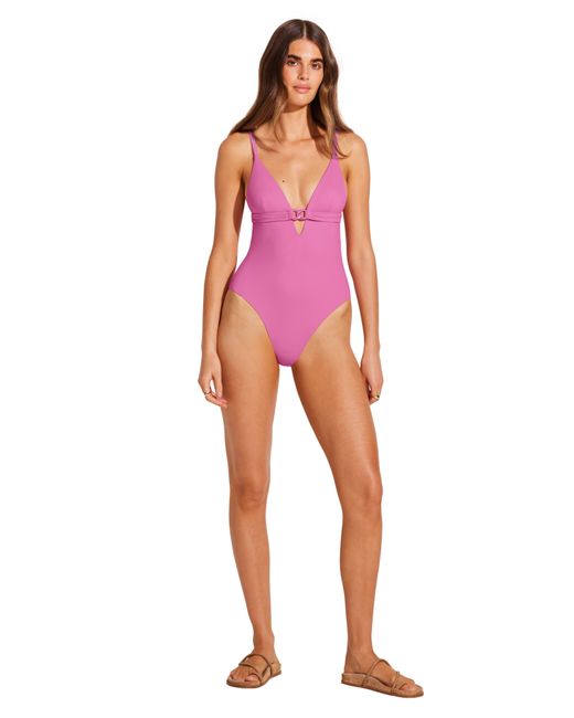 Vitamin A Pink Vitamin A Luxe Link One-piece Swimsuit