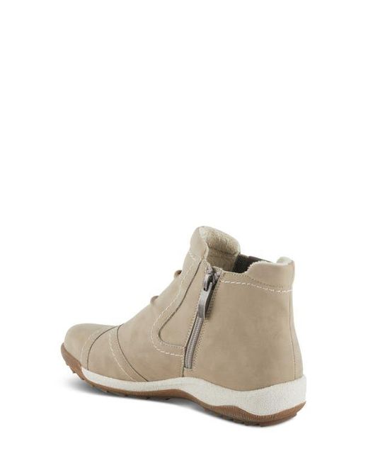 Spring Step White Atella Water Resistant Bootie