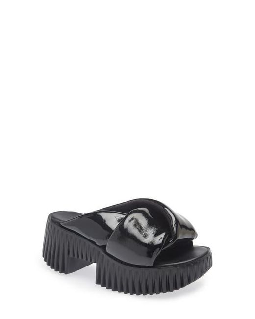 4Ccccees Gray Plia Anda Platform Sandal