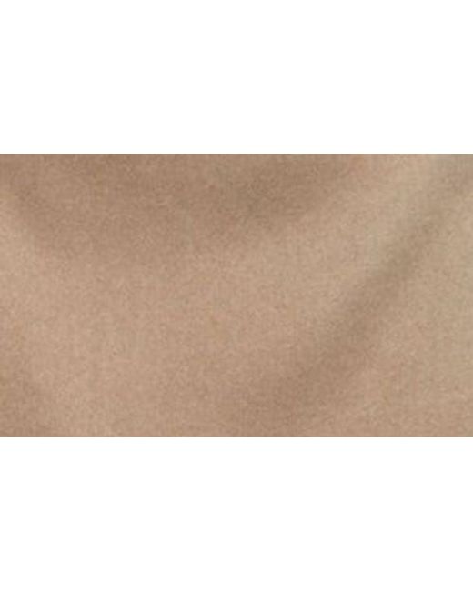 Rag & Bone Blue Julie Mock Neck Sleeveless Satin Top