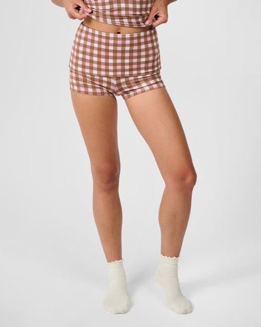 WeWoreWhat Blue Fold-Over Short