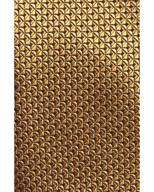 Nordstrom Natural Solid Silk Tie for men