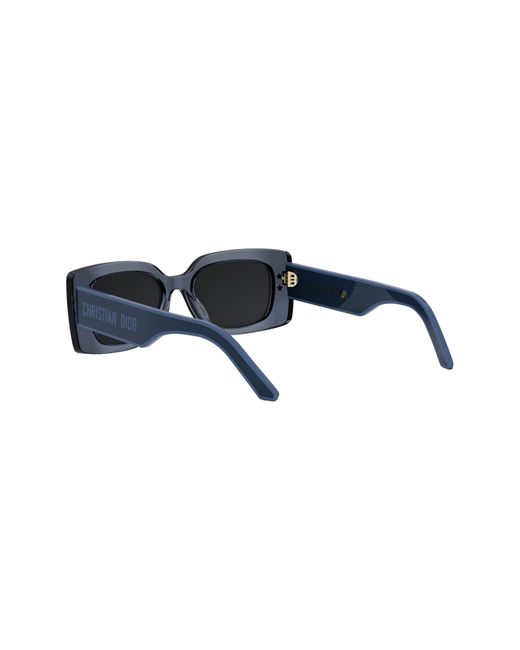 Dior Black 'pacific S1u 53mm Geometric Sunglasses