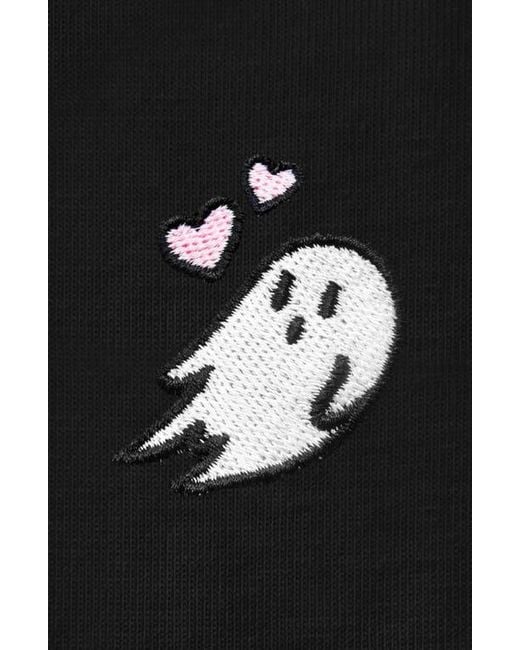 Alix Black Heartly Ghost Tee