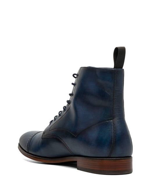 Stacy Adams Blue Henry Cap Toe Boot for men