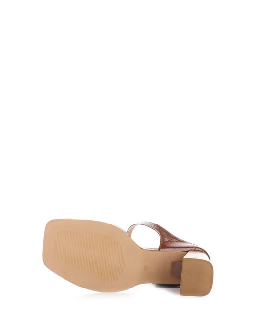 Bos. & Co. Brown Briar Slide Sandal