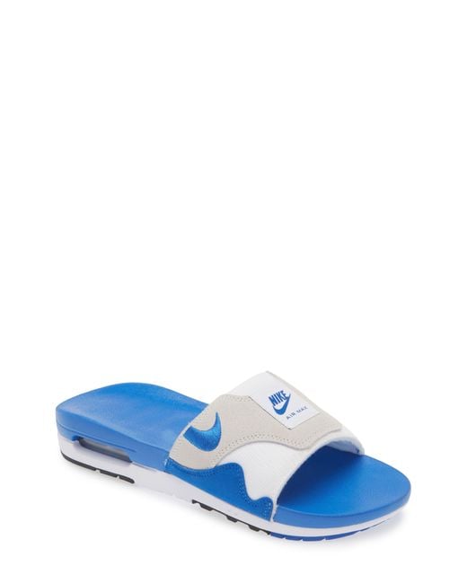 Nike Blue Air Max 1 Slide Sandal for men