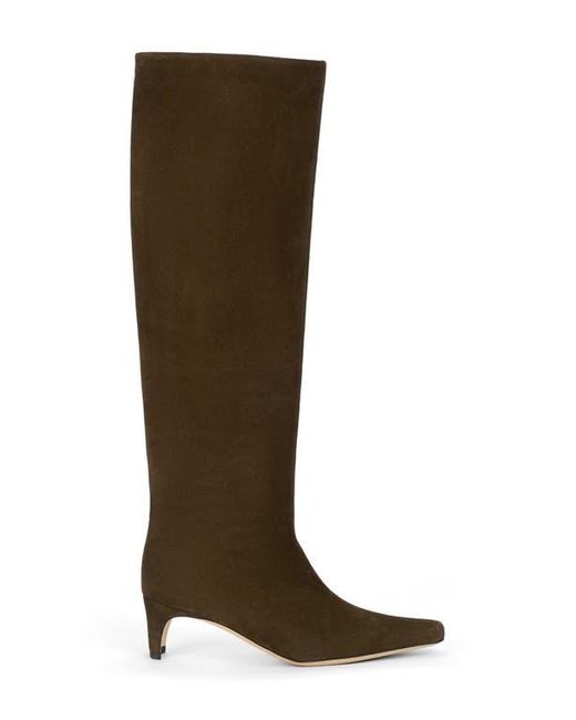 Staud Brown Wally Knee High Boot