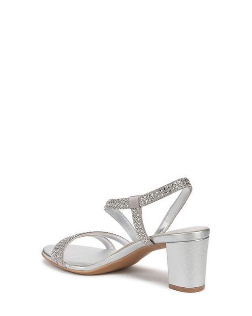 Naturalizer White Vanessa Slingback Sandal