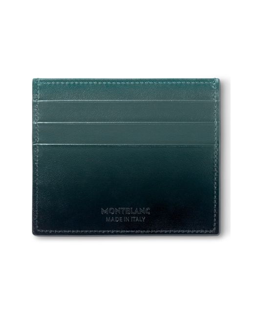 Montblanc Green Meisterstück Leather Card Case