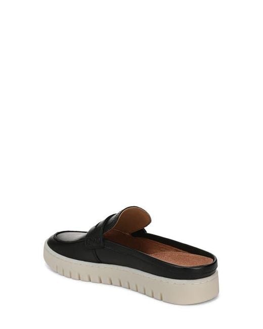 Vionic Black Uptown Penny Loafer Mule