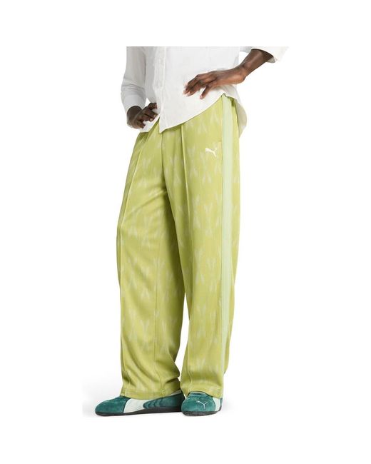PUMA Green The Never Worn V T7 Track Pants for men