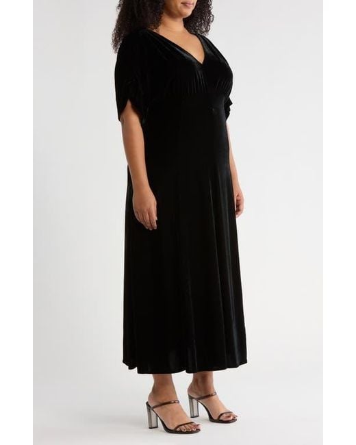 women's white maxi dress with sleeves Bella and Bloom Boutique