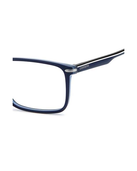 Carrera Black 54Mm Rectangular Optical Glasses for men