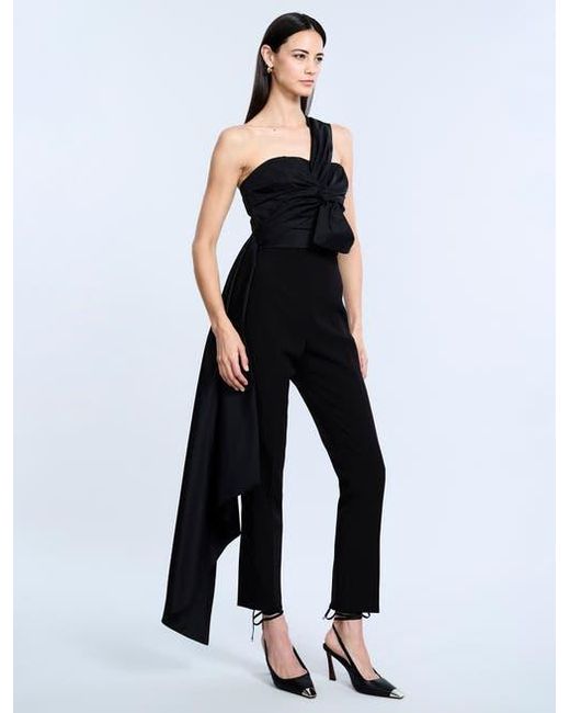 BCBGMAXAZRIA Black Bustier With Long Train