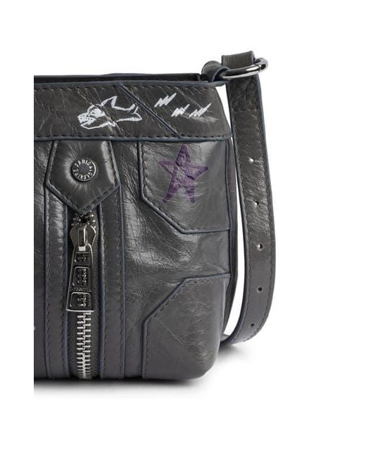 Zadig & Voltaire Black Sunny Mood Humberto Bag