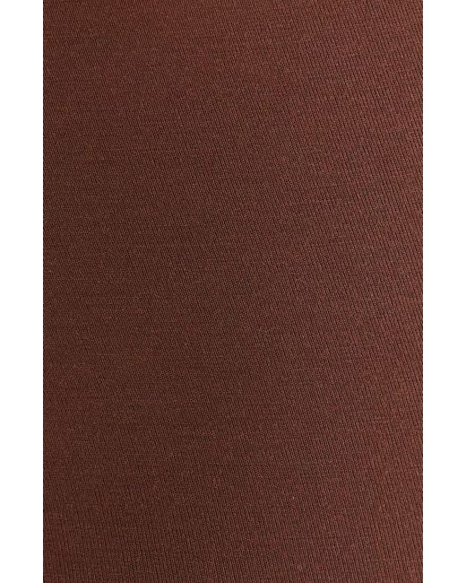 OXER Brown Luxe Bold Stretch Modal Boyshorts