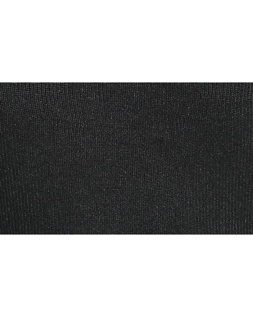 DKNY Black V-Neck Dolman Sleeve Sweater