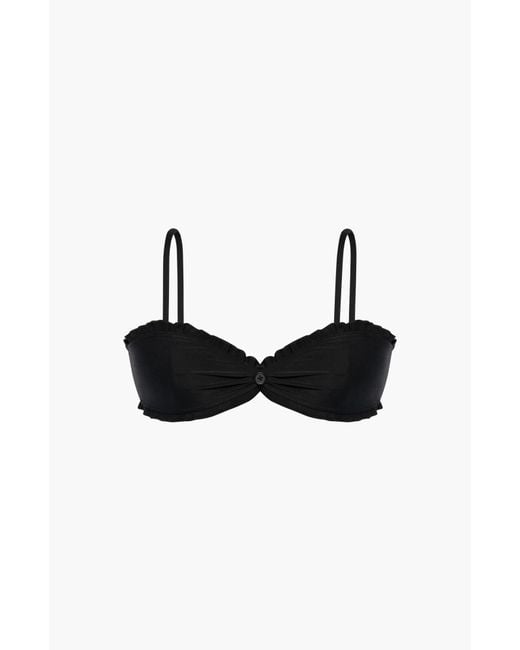 Oddli Black Bralette Bikini Top