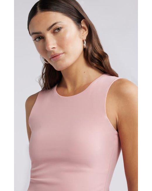 Open Edit Red Smooth Edit Crewneck Tank
