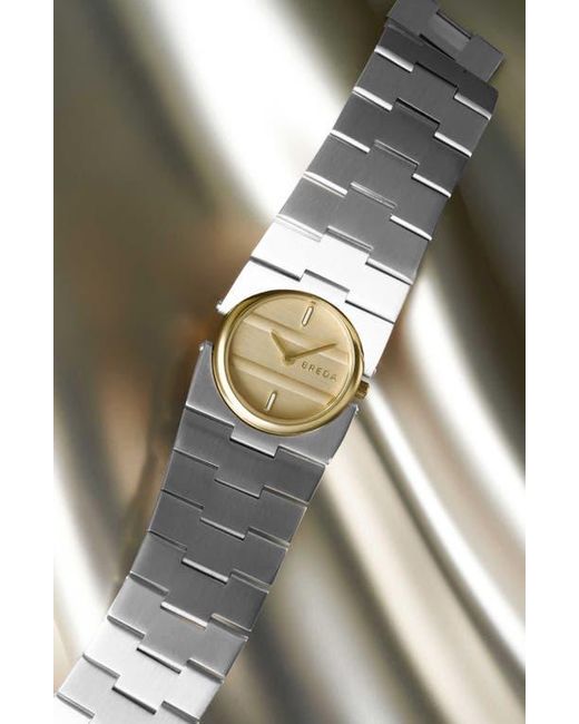 Breda Gray Sync Bracelet Watch, 25Mm