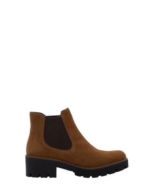 Rieker Brown Amalia Ankle Chelsea Boot