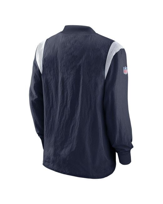 Men's Nike Silver Dallas Cowboys Sideline Athletic Stack