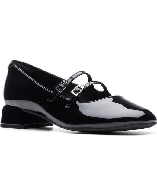 Clarks Black Daiss Shine Mary Jane Pump